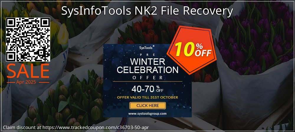 SysInfoTools NK2 File Recovery coupon on National Walking Day promotions