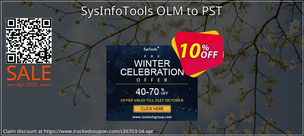 SysInfoTools OLM to PST coupon on April Fools' Day offer