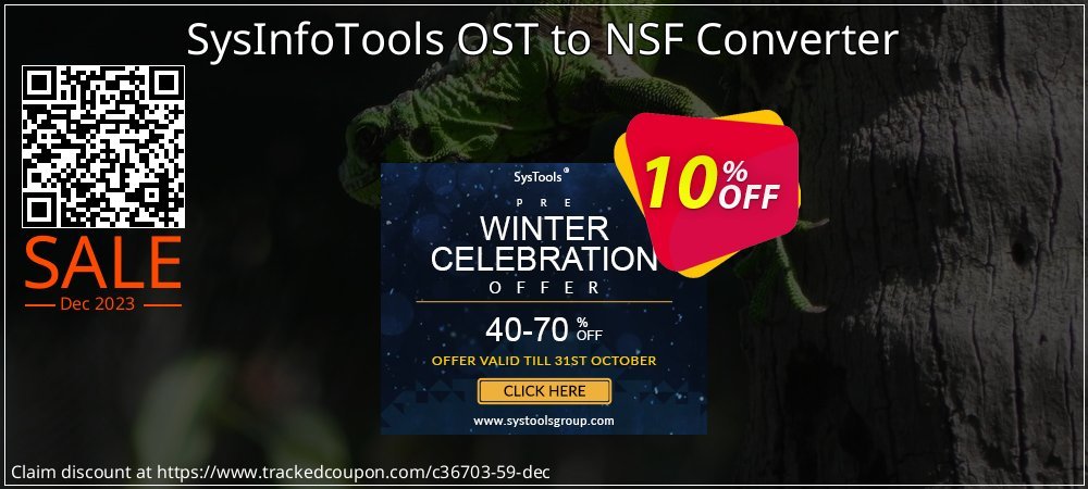 SysInfoTools OST to NSF Converter coupon on Tell a Lie Day promotions