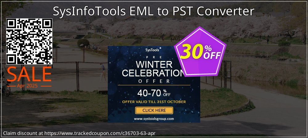 SysInfoTools EML to PST Converter coupon on Easter Day discount