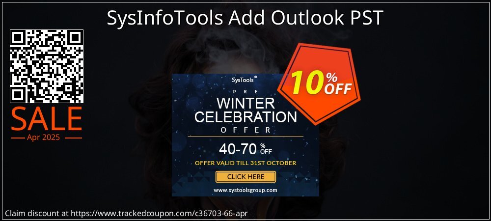 SysInfoTools Add Outlook PST coupon on World Party Day super sale