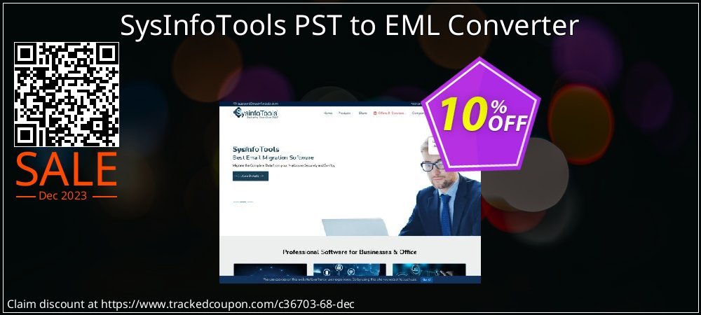 SysInfoTools PST to EML Converter coupon on Constitution Memorial Day sales