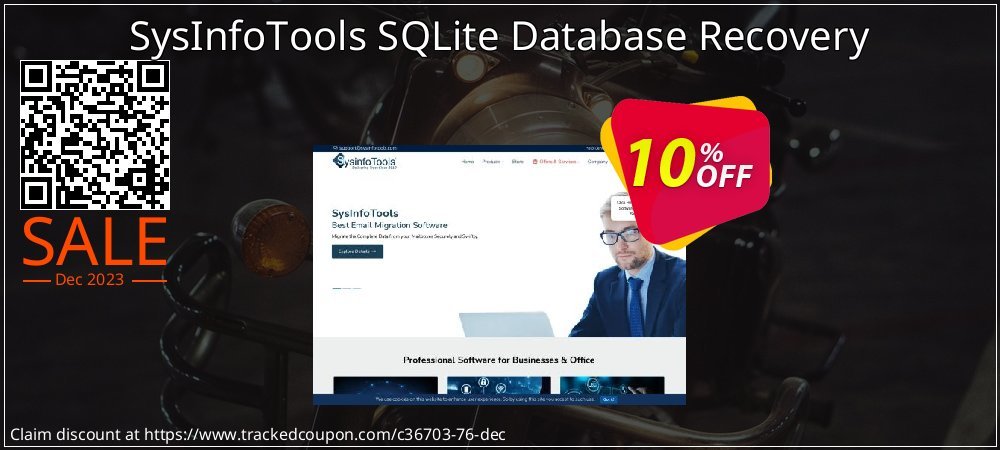 SysInfoTools SQLite Database Recovery coupon on Palm Sunday super sale