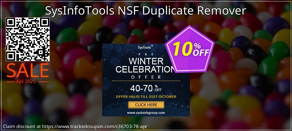 SysInfoTools NSF Duplicate Remover coupon on Constitution Memorial Day deals