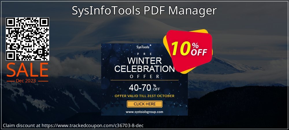 SysInfoTools PDF Manager coupon on Constitution Memorial Day discount