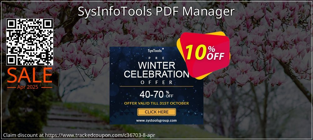 SysInfoTools PDF Manager coupon on Easter Day offer