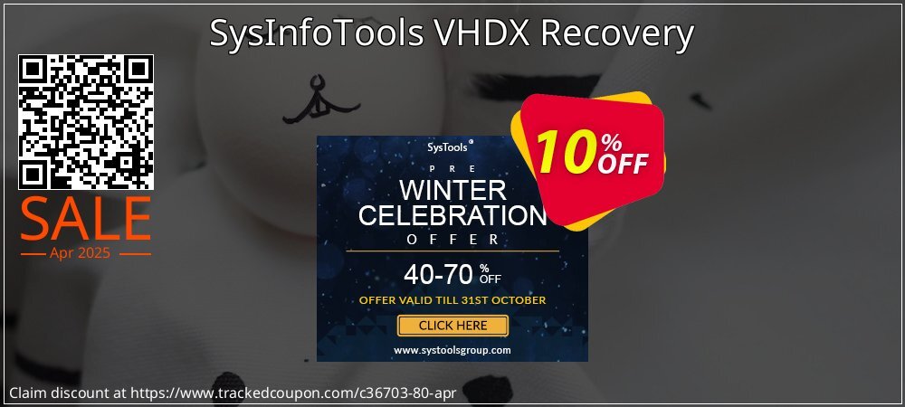 SysInfoTools VHDX Recovery coupon on National Walking Day offer