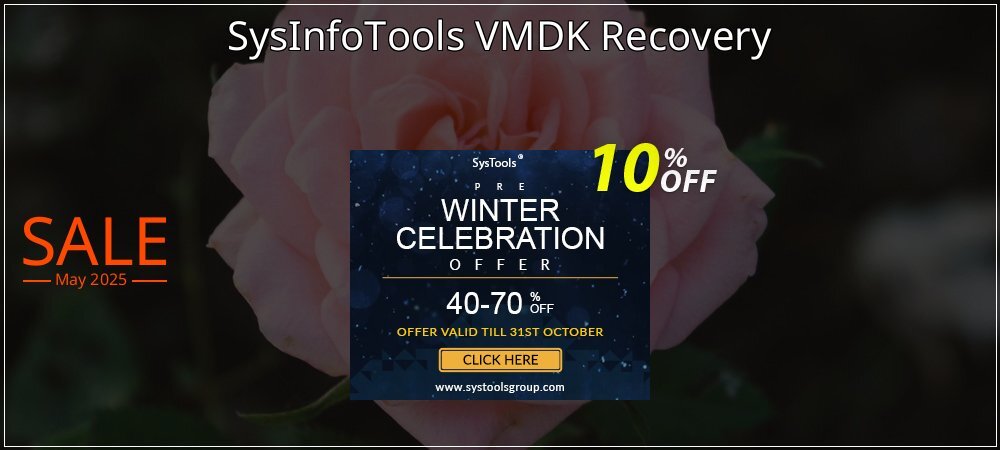 SysInfoTools VMDK Recovery coupon on Working Day offering sales