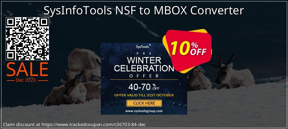SysInfoTools NSF to MBOX Converter coupon on World Password Day discounts