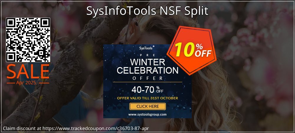 SysInfoTools NSF Split coupon on Working Day deals