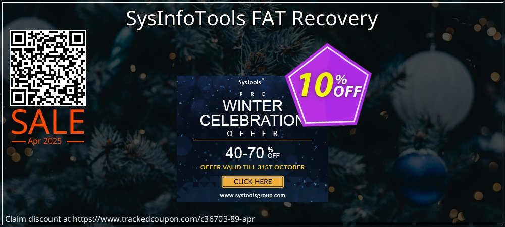 SysInfoTools FAT Recovery coupon on Tell a Lie Day offer