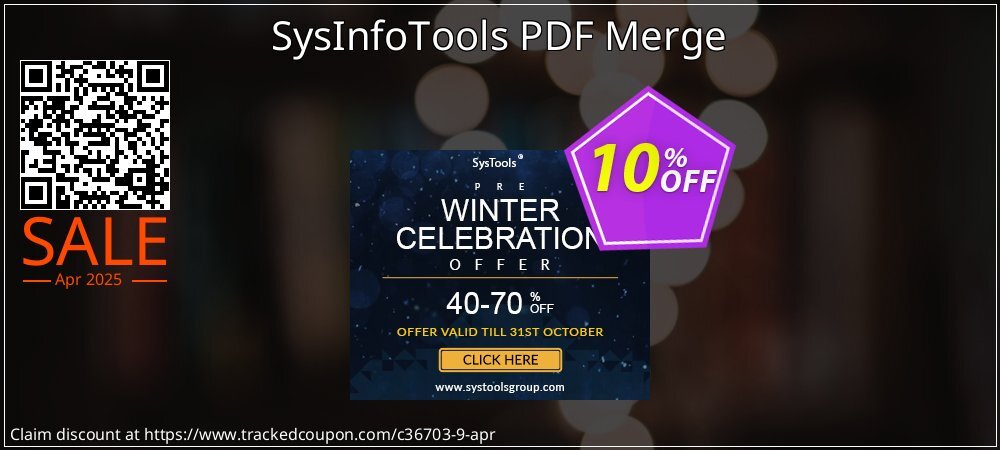 SysInfoTools PDF Merge coupon on April Fools' Day offer