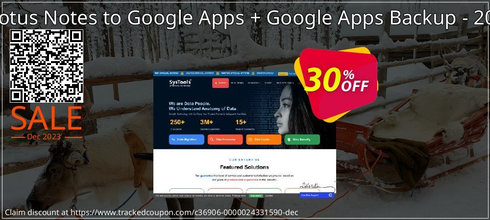 Bundle Offer - Lotus Notes to Google Apps + Google Apps Backup - 200 Users License coupon on National Walking Day promotions