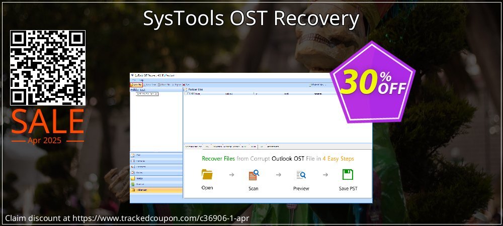 SysTools OST Recovery coupon on World Party Day sales