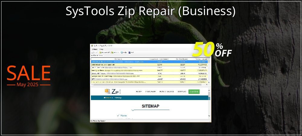 SysTools Zip Repair - Business  coupon on National Memo Day discount