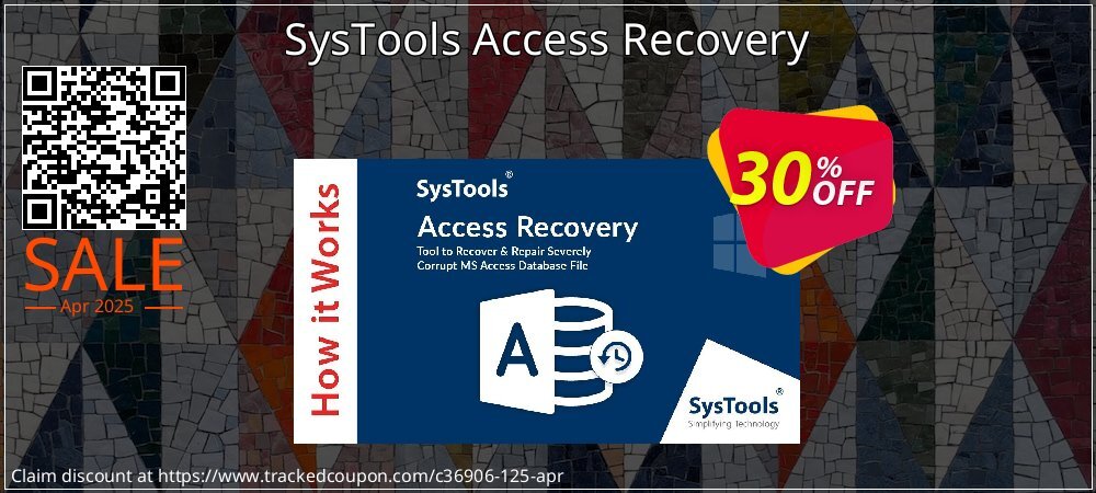 SysTools Access Recovery coupon on National Walking Day discounts