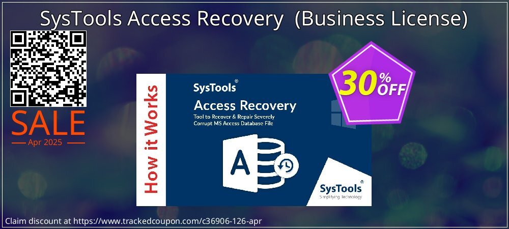 SysTools Access Recovery  - Business License  coupon on National Loyalty Day sales
