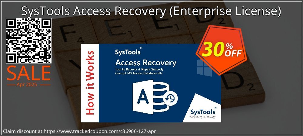 SysTools Access Recovery - Enterprise License  coupon on Working Day deals