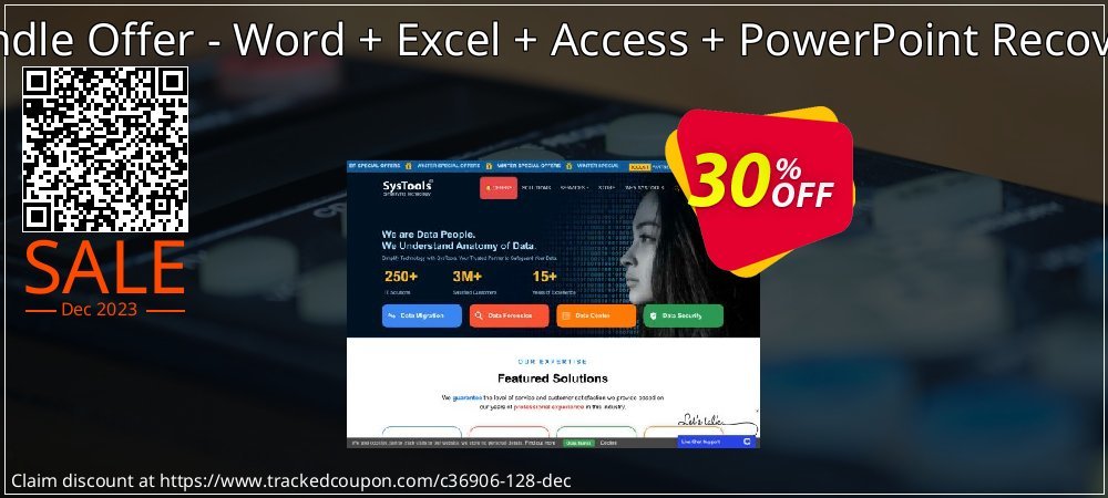 Bundle Offer - Word + Excel + Access + PowerPoint Recovery coupon on Easter Day deals