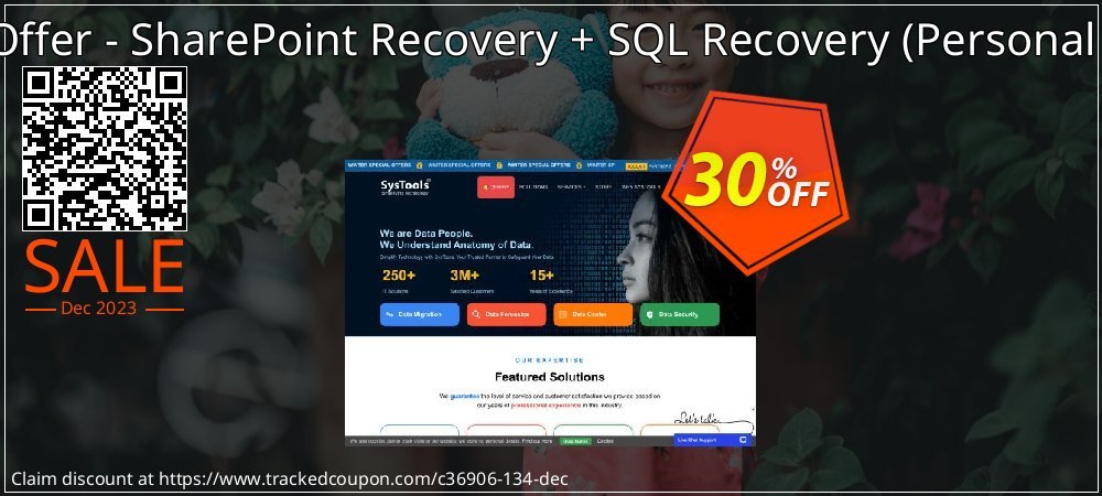 Bundle Offer - SharePoint Recovery + SQL Recovery - Personal License  coupon on Tell a Lie Day discounts