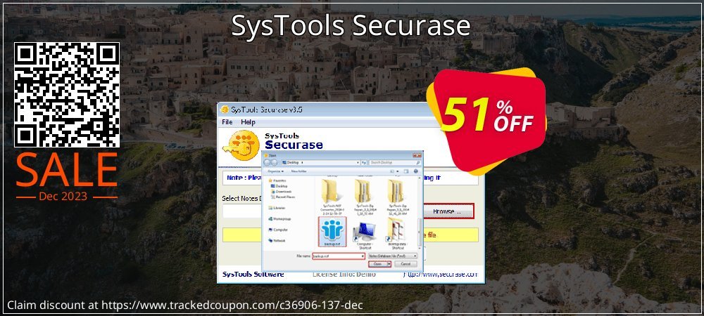 SysTools Securase coupon on Working Day offer