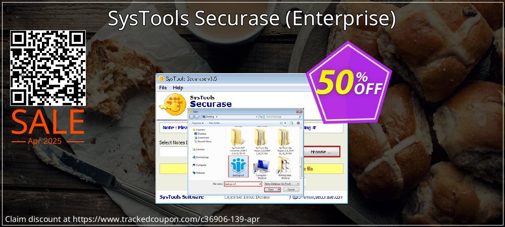 SysTools Securase - Enterprise  coupon on April Fools' Day offer