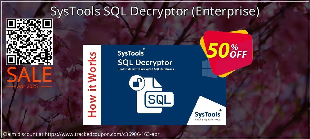 SysTools SQL Decryptor - Enterprise  coupon on Easter Day sales