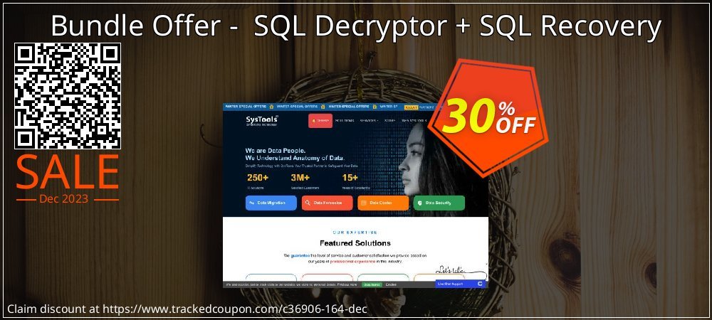 Bundle Offer -  SQL Decryptor + SQL Recovery coupon on World Password Day offer