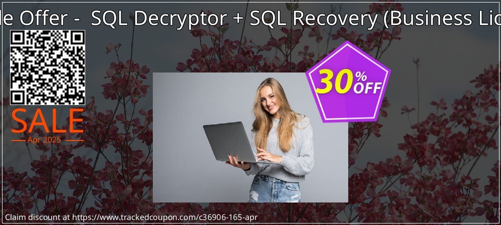 Bundle Offer -  SQL Decryptor + SQL Recovery - Business License  coupon on World Backup Day deals