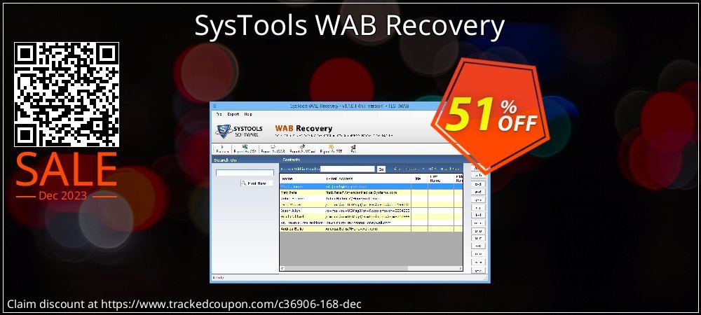 SysTools WAB Recovery coupon on Easter Day offering sales