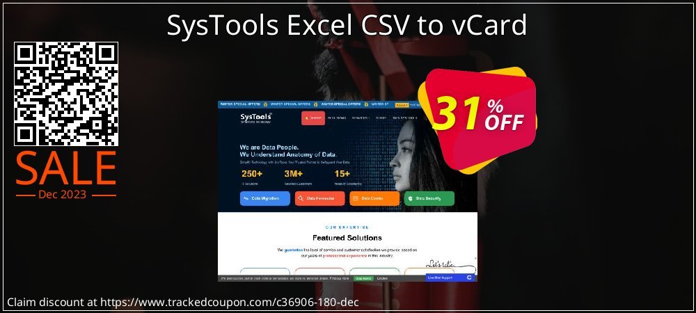 SysTools Excel CSV to vCard coupon on National Walking Day promotions