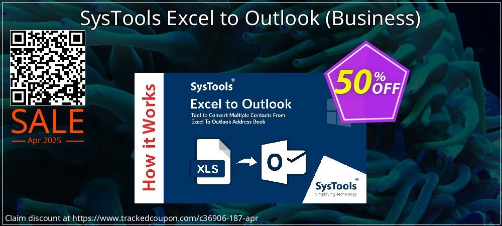 SysTools Excel to Outlook - Business  coupon on Working Day discounts