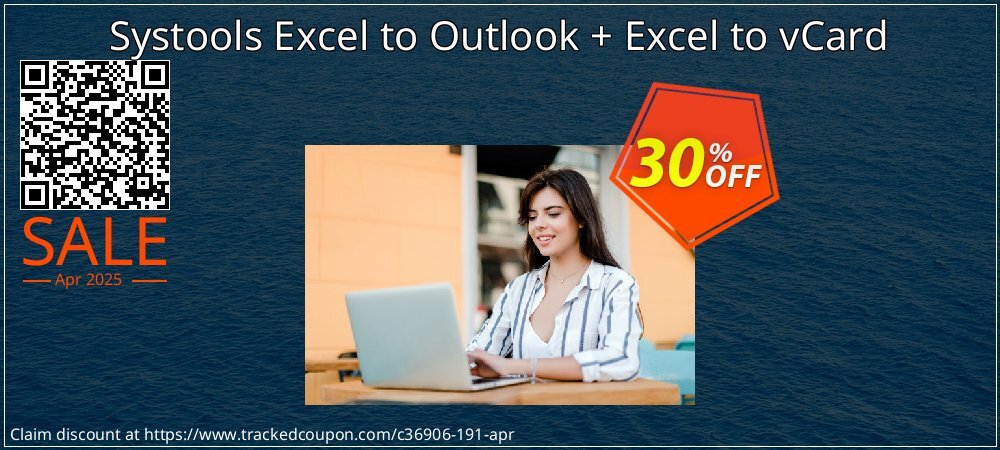 Systools Excel to Outlook + Excel to vCard coupon on World Party Day deals