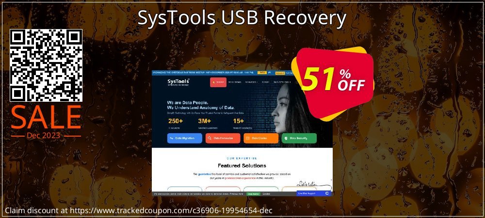 SysTools USB Recovery coupon on April Fools' Day offering sales