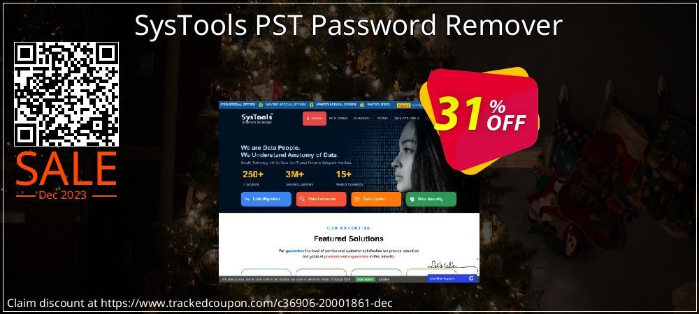 SysTools PST Password Remover coupon on World Party Day promotions