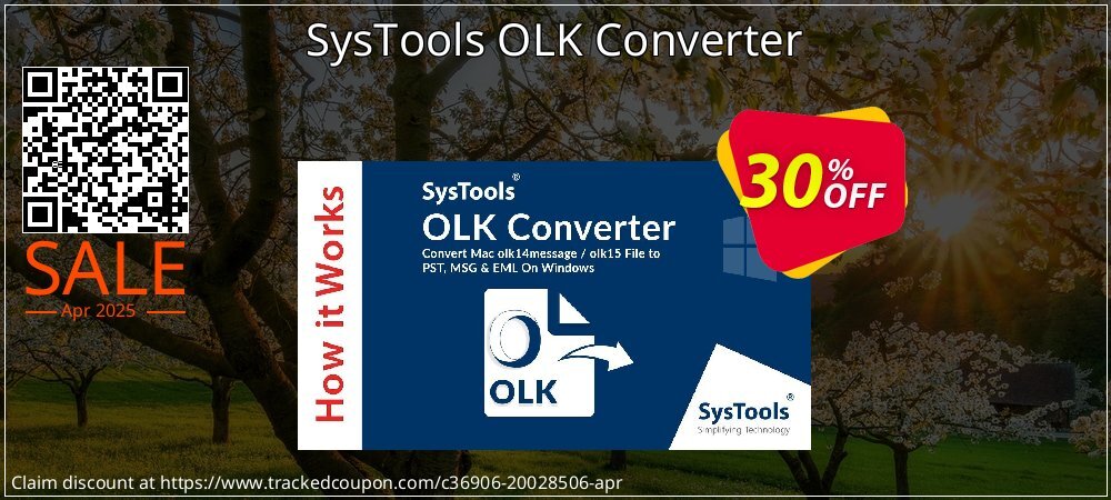 SysTools OLK Converter coupon on Palm Sunday discount