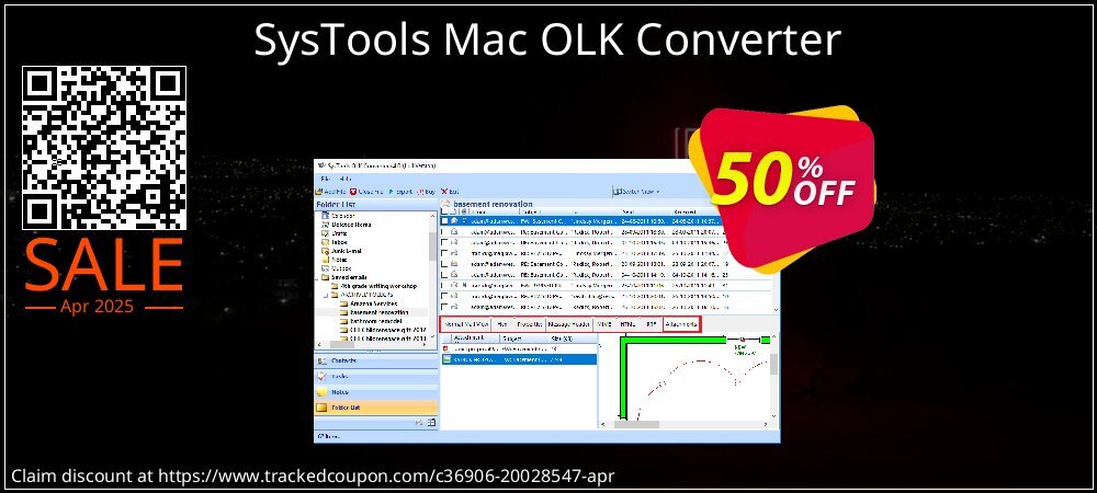 SysTools Mac OLK Converter coupon on Working Day deals