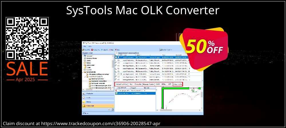 SysTools Mac OLK Converter coupon on April Fools' Day sales