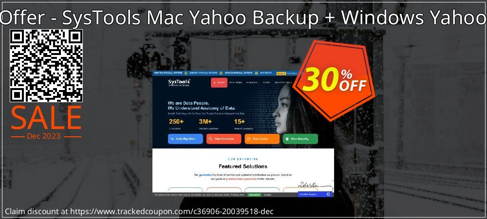 Bundle Offer - SysTools Mac Yahoo Backup + Windows Yahoo Backup coupon on Virtual Vacation Day promotions