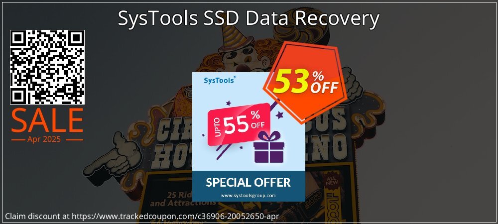 SysTools SSD Data Recovery coupon on National Walking Day deals