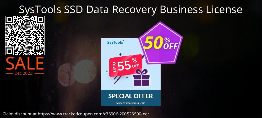 SysTools SSD Data Recovery Business License coupon on Mother Day offer