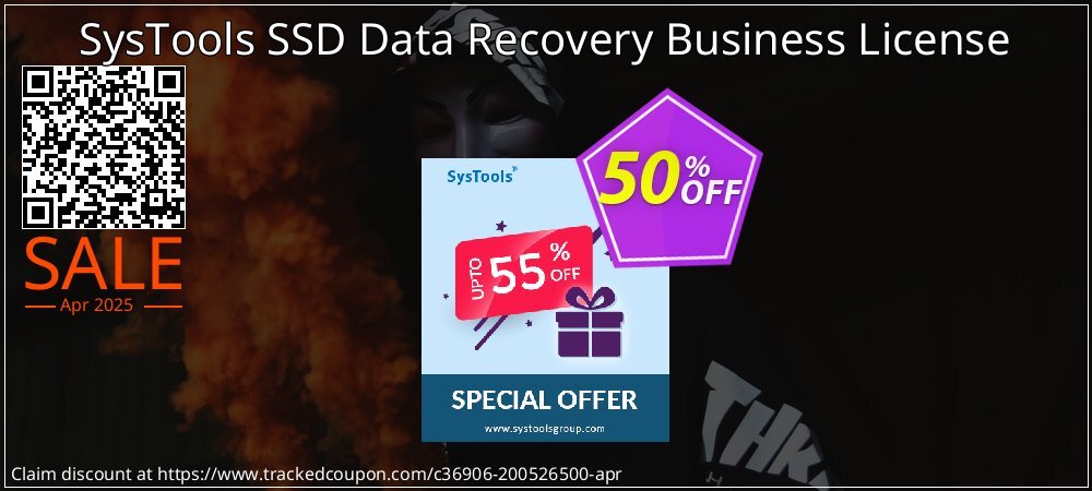 SysTools SSD Data Recovery Business License coupon on Mother Day offer