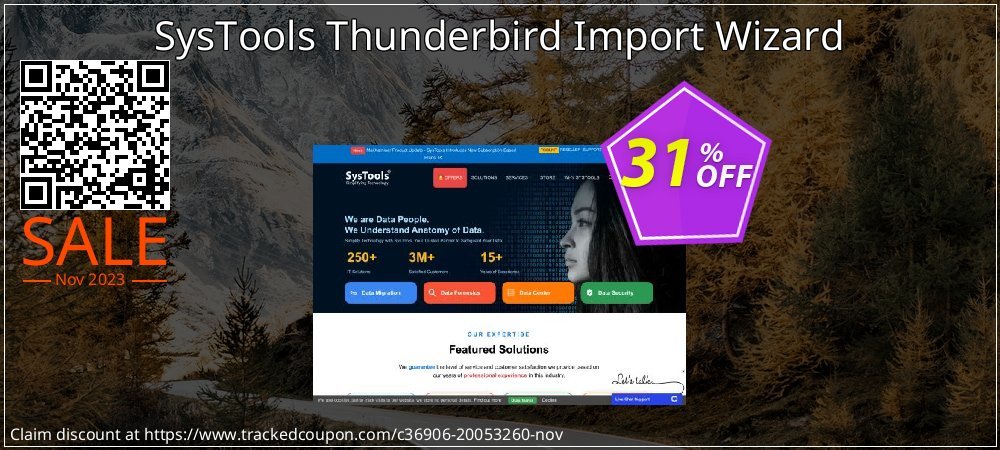 SysTools Thunderbird Import Wizard coupon on Mother Day sales