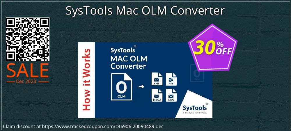 SysTools Mac OLM Converter coupon on Tell a Lie Day offering discount