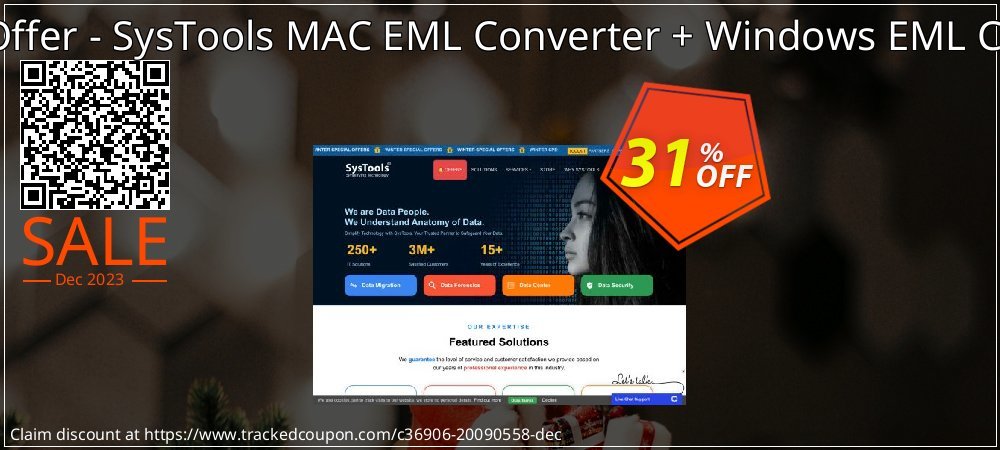 Bundle Offer - SysTools MAC EML Converter + Windows EML Converter coupon on Easter Day deals