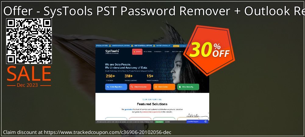 Bundle Offer - SysTools PST Password Remover + Outlook Recovery coupon on World Party Day super sale