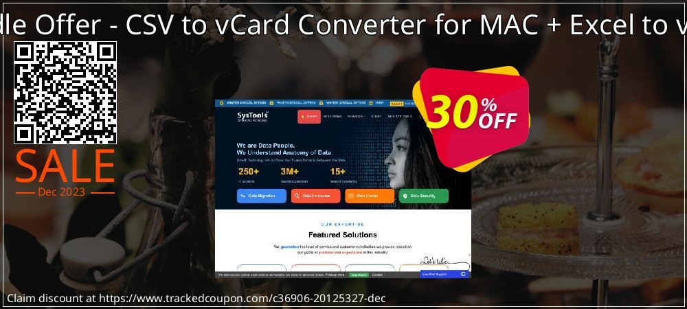 Bundle Offer - CSV to vCard Converter for MAC + Excel to vCard coupon on April Fools' Day discount