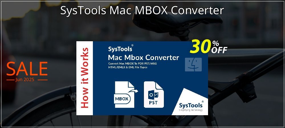 SysTools Mac MBOX Converter coupon on April Fools' Day offering sales