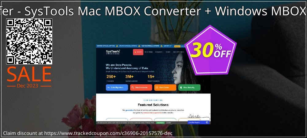 Bundle Offer - SysTools Mac MBOX Converter + Windows MBOX Converter coupon on World Party Day offering sales