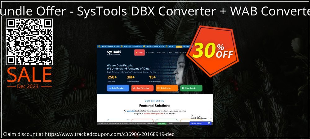 Bundle Offer - SysTools DBX Converter + WAB Converter coupon on Tell a Lie Day promotions